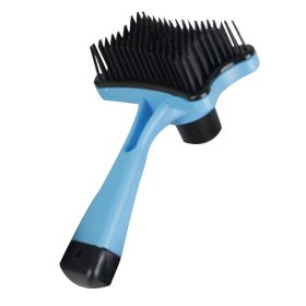 Pet Supplies Cats Dogs Grooming Dematting Tools Massage Combs Brushes-Blue