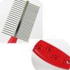 Red Handle Pet Supplies Cats Dogs Grooming Dematting Tools Massage Combs Brushes