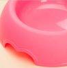Dog Food Bowl Pet Bowl Resin Plastic Bowl Cat Bowl Cat Feeders Anti-slip Pink