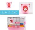 Cute Hamster Bed Small Pet Animals Bed Nest House, Habitat [Mini-Pink]