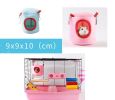 Cute Hamster Bed Small Pet Animals Bed Nest House, Habitat [Mini-Blue]