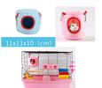 [Blue]Hamster Bed Small Pet Animals Bed Nest House, 4.3x4.3x3.9 inch