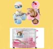 Hamster Bed Guinea Pig Bed Rabbit Cotton Nest House, Random Pattern-1