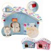 Hamster Nest Guinea Pig Bed Squirrel House, Small Pet Animals House [A]