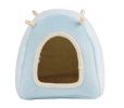 Small Animals House Small Pet Hamster Squirrel Bed House, Blue
