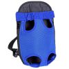 Portable Dog Carriers Pet Carrier Backpack Pet Bag Cat Travel Bag Outdoor, Blue