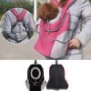 Outdoor Dog Carrier Pet Carriers Pet Bag Backpack Cat Bag Travel, Rose Red