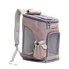 Outdoor Dog Carrier Pet Carriers Pet Bag Backpack Cat Bag Travel,Easily Carries Pet Bag*R