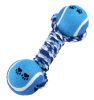 Knot Rope Ball Chew Dog Puppy Toy Pet Chew Toy Random Color