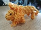 Knot Rope Ball Chew Dog Puppy Toy Pet Chew Toy Cute Lion