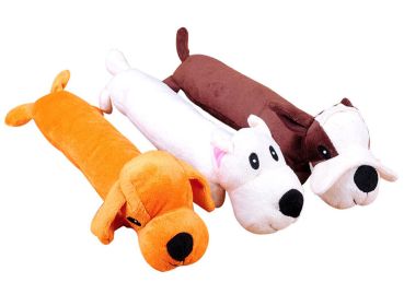 Pet Favorites Durable Clean Teeth Chew Toy Plush Toys With Sound Random Color B