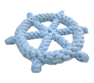 Knot Rope Ball Chew Dog Puppy Toy Pet Chew Toy Cute Rudder