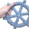 Knot Rope Ball Chew Dog Puppy Toy Pet Chew Toy Cute Rudder