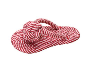 Knot Rope Ball Chew Dog Puppy Toy Pet Chew Toy Slipper