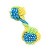 2 PCS Colorful Double Ball Knot Rope Pets Chew Toys Dogs Chew Toy 16x6cm