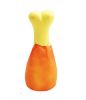 Set of 2 Creative Dog Durable Clean Teeth Chew Toy With Sound,Chicken Leg