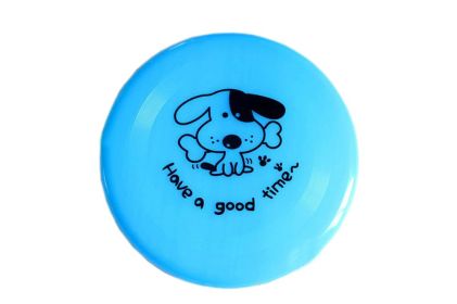 Dog Training Plastic Flying Disc for Dogs BLUE, Diam 20cm(Random Color)