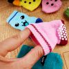 [PINK]Lovely Pets' Paw Protectors Cute Dogs' Socks 4PCs 2L(40*110cm)