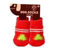 Pet Socks-Pet-Slip Bottom Pad Multicolor Variety Scratch Furniture--Christmas