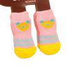 Pet Socks-Pet-Slip Bottom Pad Multicolor Variety Scratch Furniture--Bear