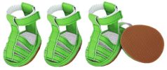 Buckle-Supportive Pvc Waterproof Pet Sandals Shoes - Set Of 4