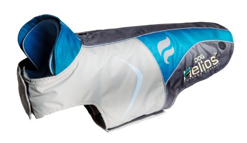 Helios Lotus-Rusher Waterproof 2-in-1 Convertible Dog Jacket w/ Blackshark technology (size: large)