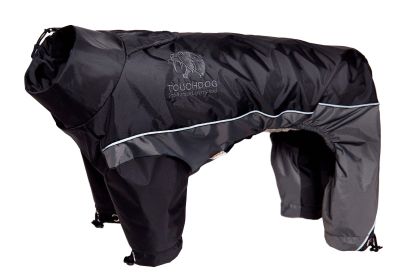 Touchdog Quantum-Ice Full-Bodied Adjustable and 3M Reflective Dog Jacket w/ Blackshark Technology (size: medium)