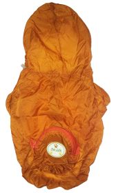 The Ultimate Waterproof Thunder-Paw Adjustable Zippered Folding Travel Dog Raincoat (size: large)