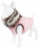 Pet Life  Luxe 'Pinkachew' Charming Designer Mink Fur Dog Coat Jacket