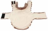 Pet Life  Luxe 'Tira-Poochoo' Tiramisu Patterned Mink Dog Coat Jacket