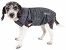 Pet Life  Active 'Aero-Pawlse' Heathered Quick-Dry And 4-Way Stretch-Performance Dog Tank Top T-Shirt