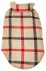 Pet Life  'Allegiance' Classical Plaided Insulated Dog Coat Jacket