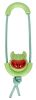 Pet Life Sling-Away Treat Dispensing Launcher With Natural Jute, Squeak Rubberized Dog Toy