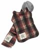 Touchdog  2-In-1 Tartan Plaided Dog Jacket With Matching Reversible Dog Mat