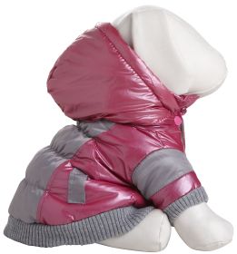 Sporty Vintage Aspen Pet Ski Jacket (size: small)