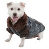Ultra Fur 'Track-Collared' Metallic Pet Jacket