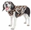 Pet Life  Luxe 'Lab-Pard' Dazzling Leopard Patterned Mink Fur Dog Coat Jacket