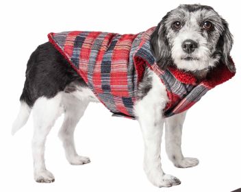 Pet Life  'Scotty' Tartan Classical Plaided Insulated Dog Coat Jacket (size: X-Small)