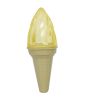Pet Life Ice Cream Cone Cooling 'Lick And Gnaw' Water Fillable And Freezable Rubberized Dog Chew And Teether Toy