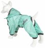 Dog Helios  'Torrential Shield' Waterproof Multi-Adjustable Full Bodied Pet Dog Windbreaker Raincoat